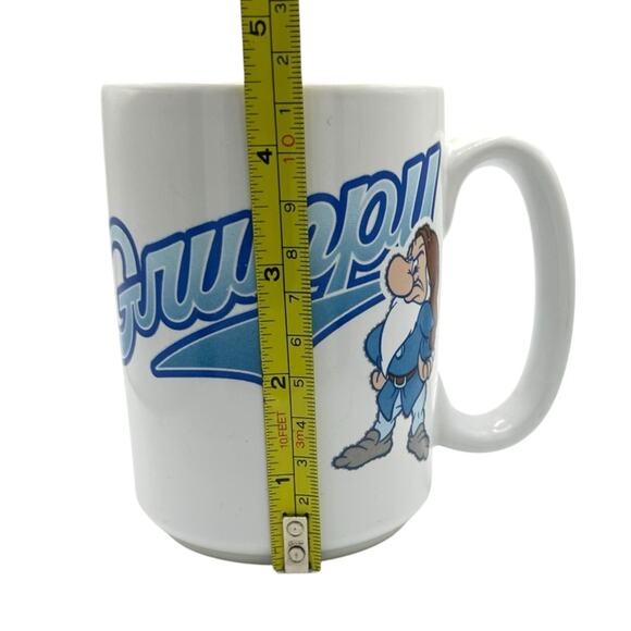 VTG Grumpy Mug Disney Store Exclusive Seven Dwarves Snow White 16 oz Coffee Tea - Picture 5 of 6